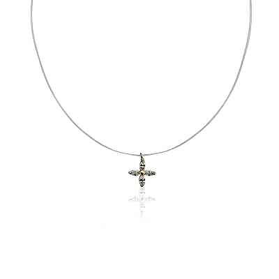 by Eda Çetin - 14K Gold Marquise Ghost Necklace | by Eda Çetin Jewelry Design