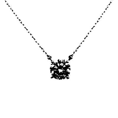 by Eda Çetin - 2 Carat Solitaire Necklace