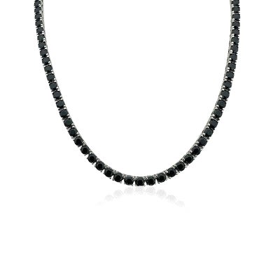 by Eda Çetin - 3mm Black Waterway Necklace