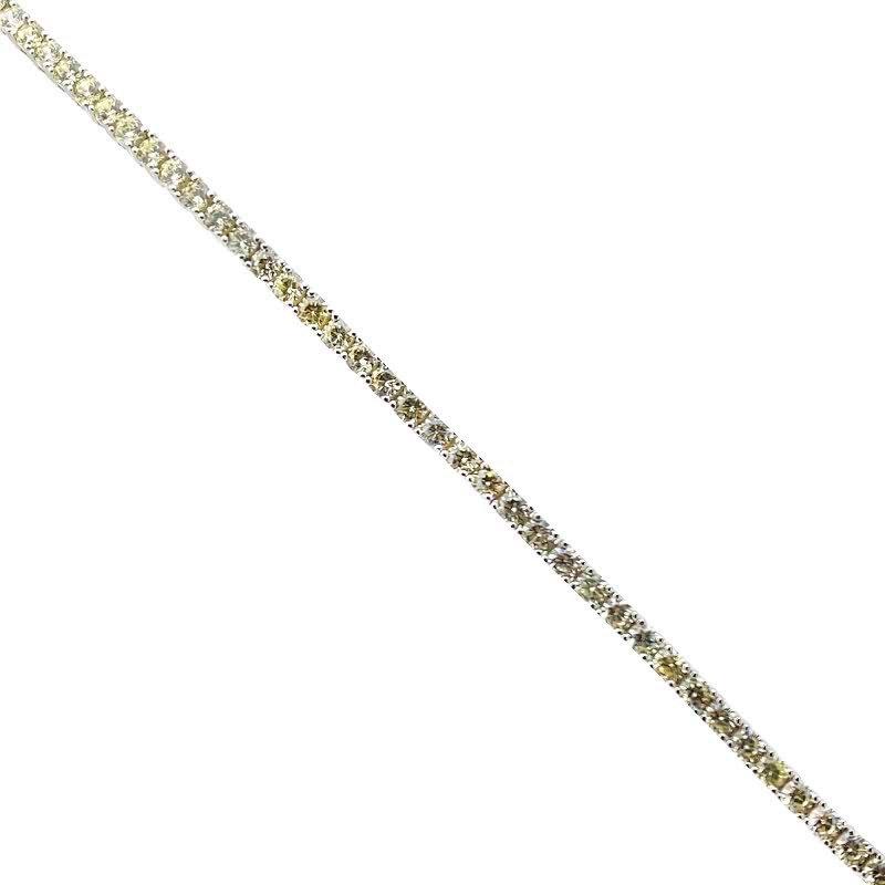 3 mm Champagne Tennis Bracelet