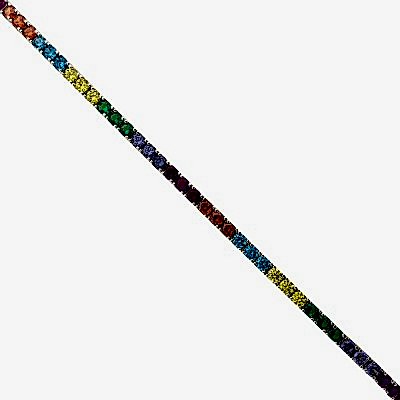 by Eda Çetin - 3 mm Colorful Waterway Bracelet