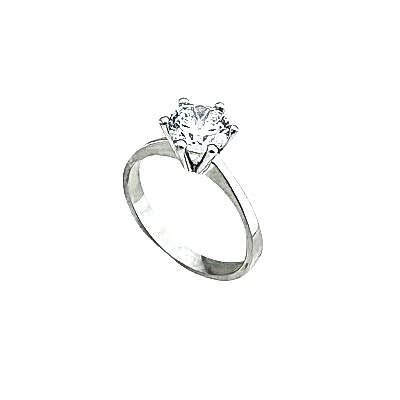 by Eda Çetin - 6 Prong Solitaire Ring (1)