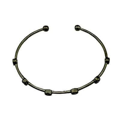 Adjustable Row Stone Bracelet - Thumbnail