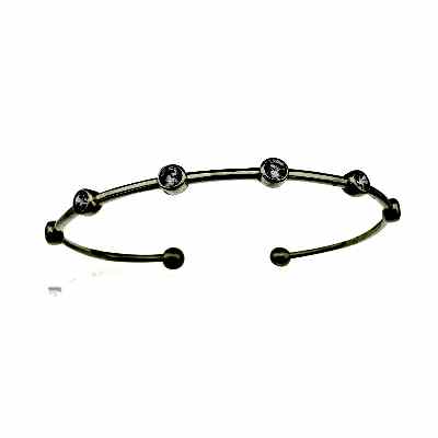by Eda Çetin - Adjustable Row Stone Bracelet