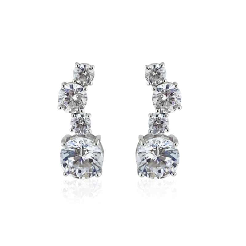 Asymmetrical Drained Earrings