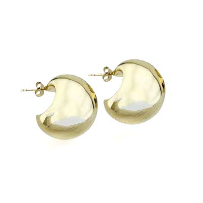 by Eda Çetin - Ball Italian Hoop Earrings (1)