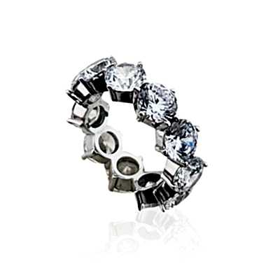 by Eda Çetin - Big Form Diamond Mounting Full Ring