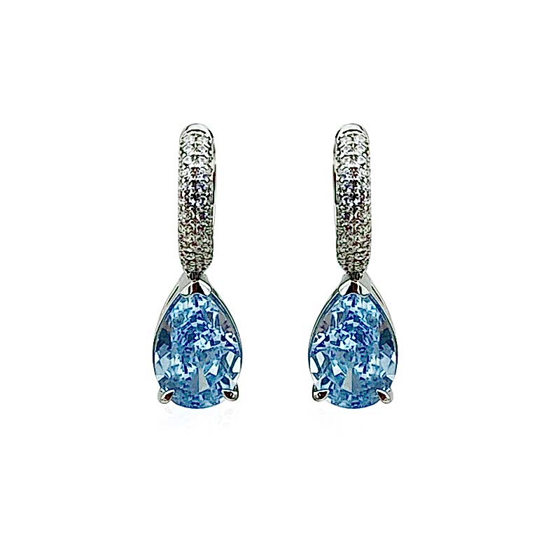 Blue Drop Earring