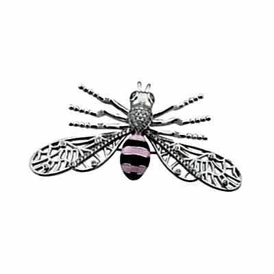 by Eda Çetin - Bone Fly Brooch