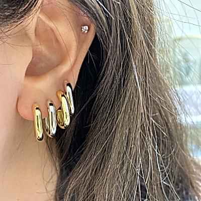 by Eda Çetin - Booby Hoop Earrings (1)