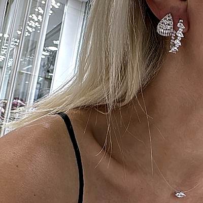 by Eda Çetin - Broken Baguette Drop Earrings (1)