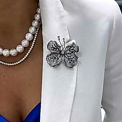 by Eda Çetin - Carmen Pearl Necklace - Large (1)