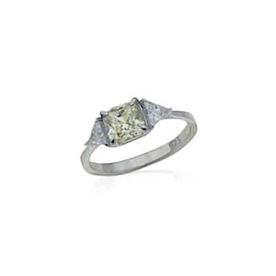 by Eda Çetin - Champagne Crown Ring