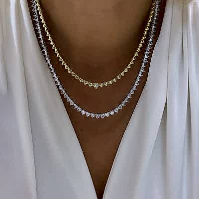 Chole Heart Necklace - Thumbnail