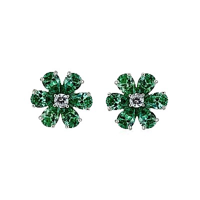 by Eda Çetin - Colorful Clover Earrings (1)