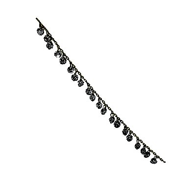 Crystal Stone Pendant Anklet