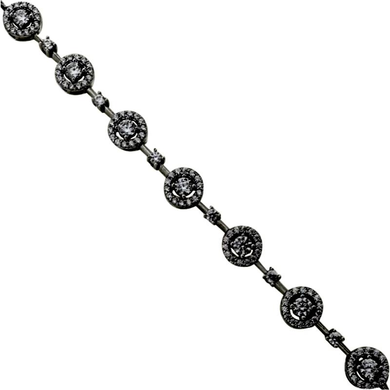  Diamond Mounted Bracelet