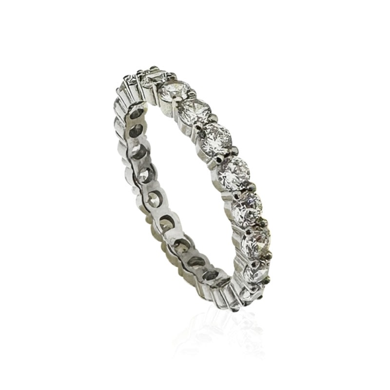 Diamond Mounted Full Ring - 4 mm