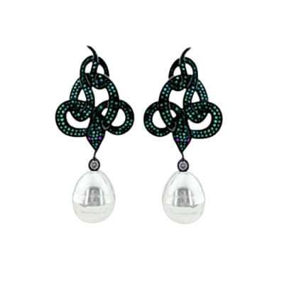 by Eda Çetin - Dora Snake Collection Earrings