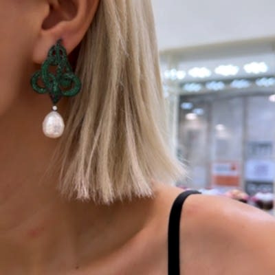 Dora Snake Collection Earrings - Thumbnail