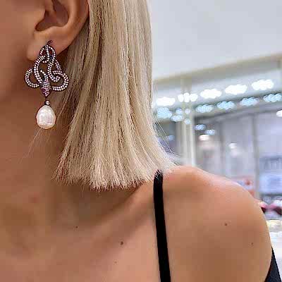 Dora Snake Collection Earrings - Thumbnail