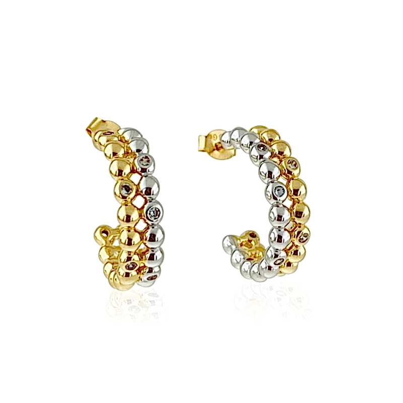 Double Color Ball Ring