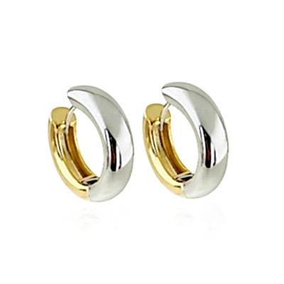 by Eda Çetin - Double Color Hoop Earrings