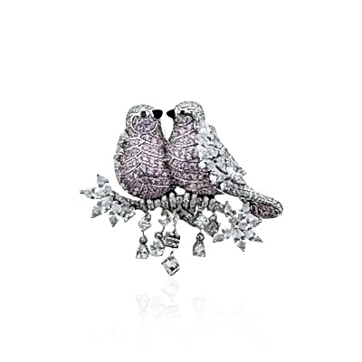 by Eda Çetin - Espin Bird Brooch (1)