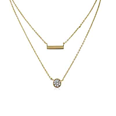 by Eda Çetin - Espino Self-Double Necklace