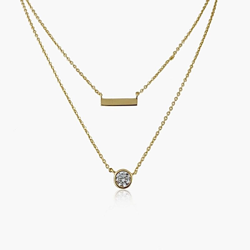 Espino Self-Double Necklace