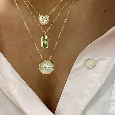 by Eda Çetin - Espino Stone Detailed Necklace (1)