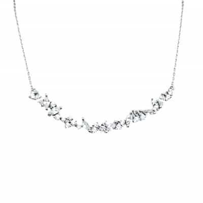by Eda Çetin - Fey Baguette Stone Necklace
