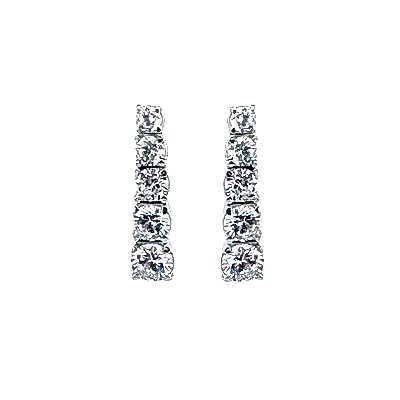 by Eda Çetin - Filter Pendant Solitaire Earring