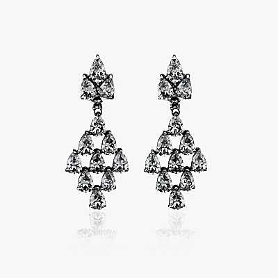by Eda Çetin - Fiona Drop Stone Earrings