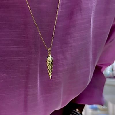 by Eda Çetin - Fish Necklace Ball Chain (1)