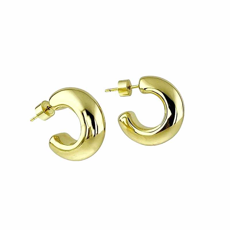 Freya Hoop Earrings - 2 cm Diameter