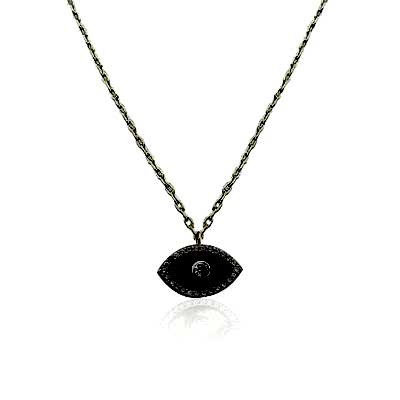 by Eda Çetin - Glass Eye Necklace - Small Size