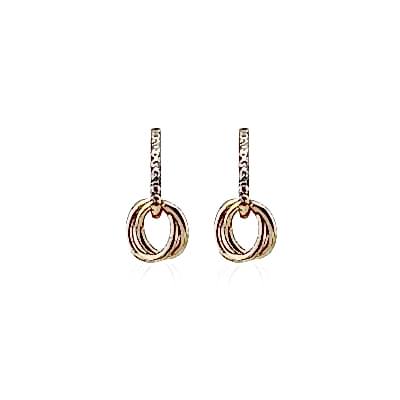 by Eda Çetin - Grazia Hoop Detailed Earrings
