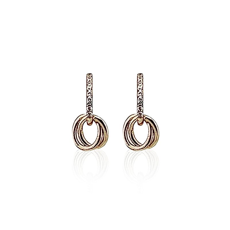 Grazia Hoop Detailed Earrings