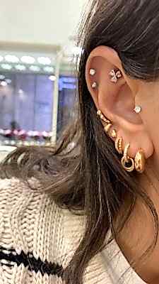 by Eda Çetin - Grazia Mini Hoop Earrings (1)