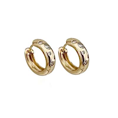 by Eda Çetin - Grazia Stone Hoop Earrings (1)