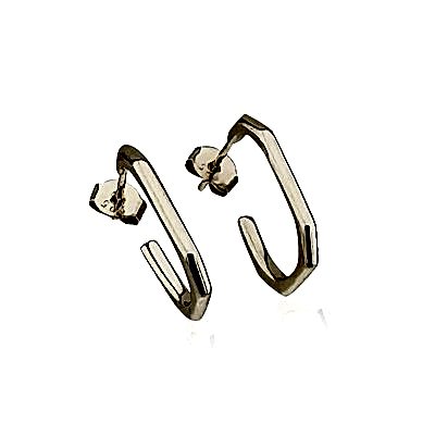 by Eda Çetin - Grazia Thin Hoop Earrings