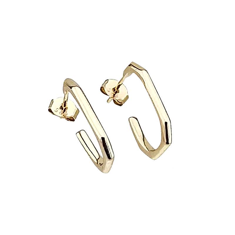 Grazia Thin Hoop Earrings