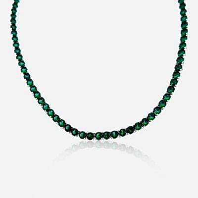 by Eda Çetin - Green Waterway Necklace