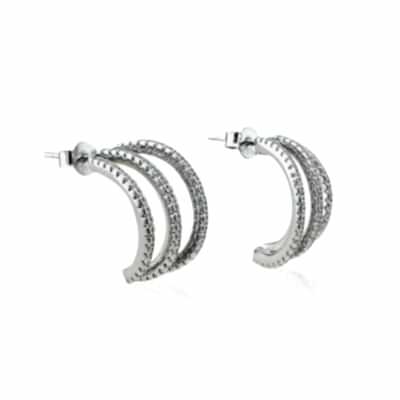 by Eda Çetin - Half Hoop Cage Earring (1)