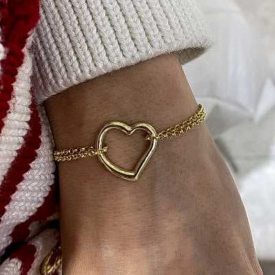 by Eda Çetin - Italian Heart Bracelet (1)