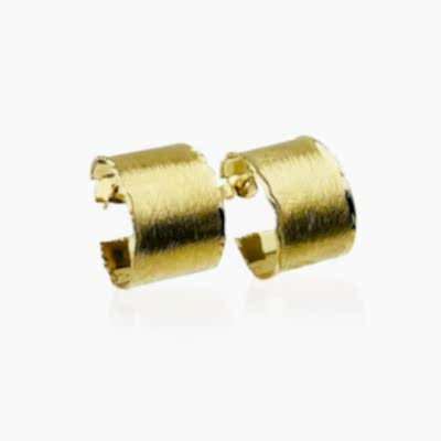 by Eda Çetin - Italian Tino Hoop Earrings
