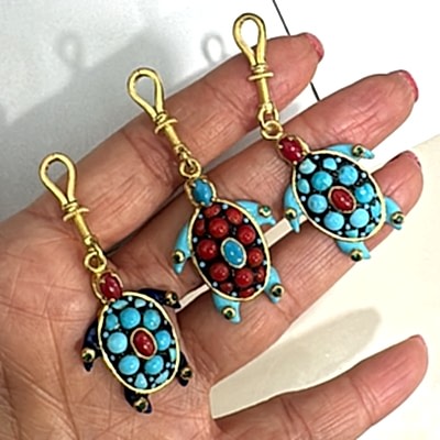 by Eda Çetin - Turtle Pendant (1)