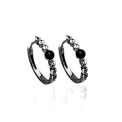 by Eda Çetin - Lia Stone Small Hoop Earrings
