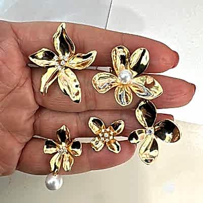 Lily Italian Earrings - 4 - Thumbnail